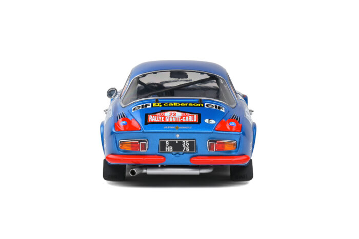 SOLIDO 1/18  - RENAULT - ALPINE A110 1600S (night version) N 23 RALLY MONTECARLO 1972 JEAN PIERRE NICOL 1804208AS - MICHEL VIAL - Image 3