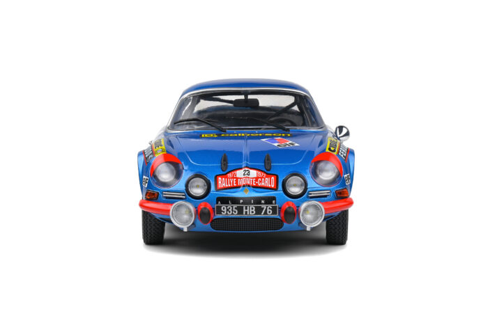 SOLIDO 1/18  - RENAULT - ALPINE A110 1600S (night version) N 23 RALLY MONTECARLO 1972 JEAN PIERRE NICOL 1804208AS - MICHEL VIAL - Image 5