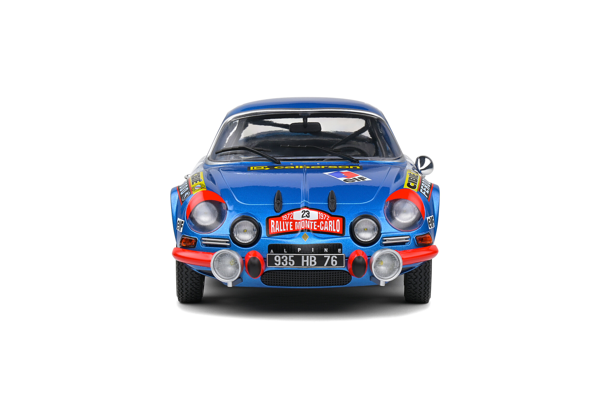 SOLIDO 1/18  - RENAULT - ALPINE A110 1600S (night version) N 23 RALLY MONTECARLO 1972 JEAN PIERRE NICOL 1804208AS - MICHEL VIAL - Image 5