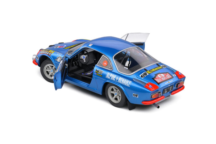 SOLIDO 1/18  - RENAULT - ALPINE A110 1600S (night version) N 23 RALLY MONTECARLO 1972 JEAN PIERRE NICOL 1804208AS - MICHEL VIAL - Image 6