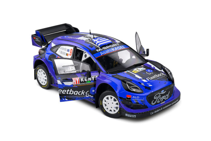 SOLIDO Ford Puma Rally1 Hybrid – Rally Kenya – 2022 – #9 Serderidis /Miclotte 1809506 - Image 7