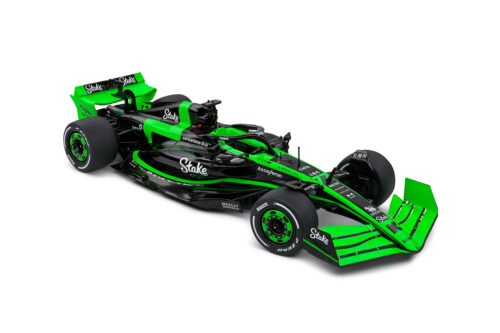 SOLIDO 1/18  SAUBER - F1 C44 TEAM STAKE KICK PRESENTATION SEASON 2024 - N 77 VALTTERI BOTTAS - N 24 ZHOU GUANYU - 1811104