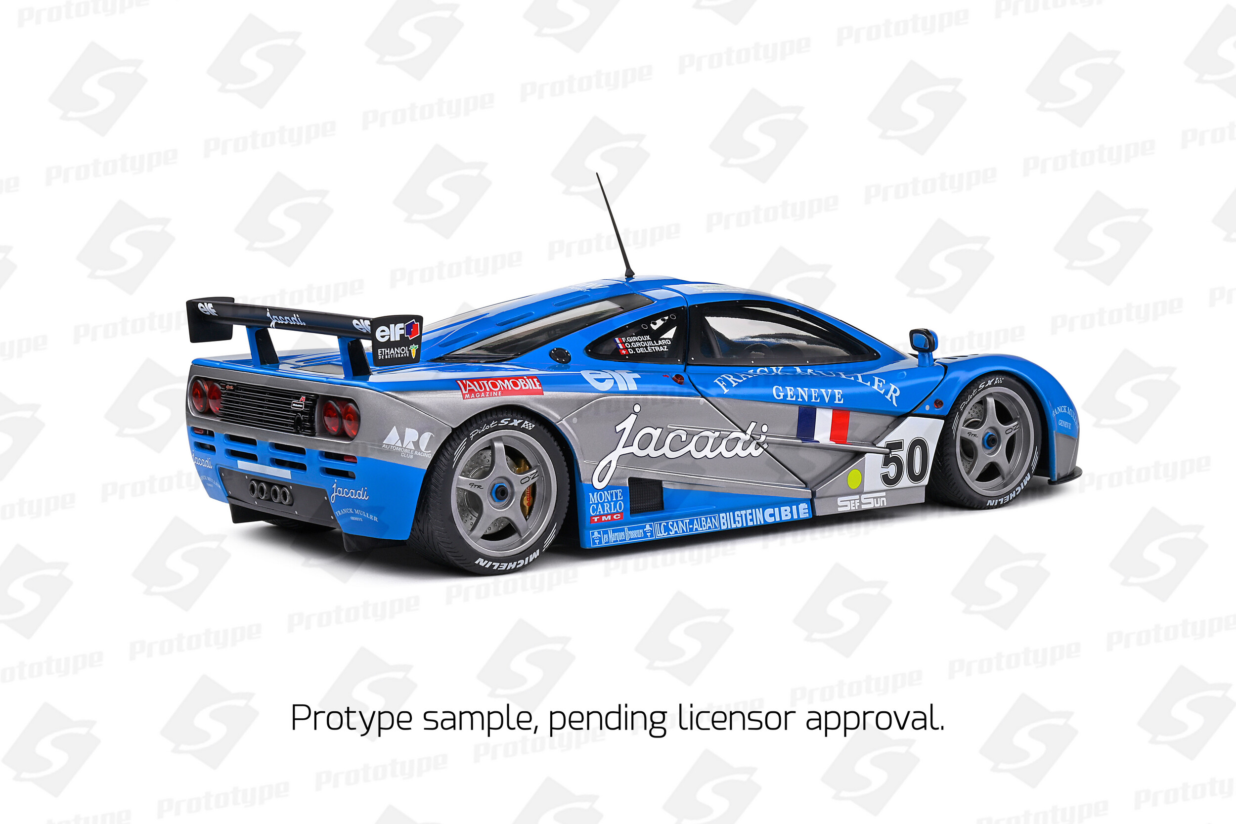 SOLIDO 1/18 - McLAREN - F-1 GTR 6.1L V12 TEAM GIROIX RACING N 50 5th 24h LE MANS 1995 JEAN DENIS DELETRAZ - FABIEN GIROIX - OLIVIER GROUILLARD 1804109 - Image 4