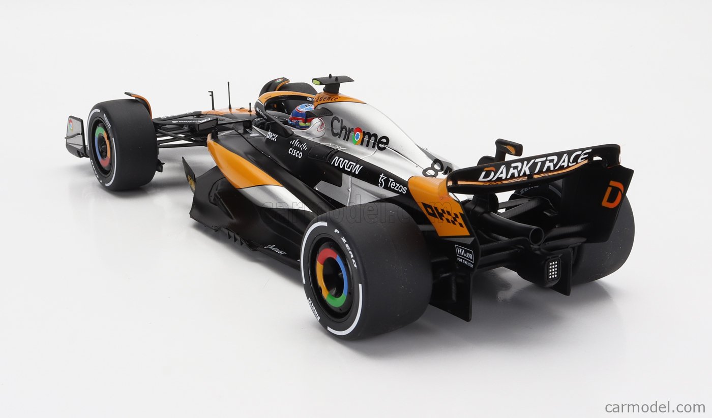 SOLIDO 1/18 - McLAREN - F1 MCL60 TEAM McLAREN N 81 4th BRITISH GP 2023 OSCAR PIASTRI - 1811202 - Image 4