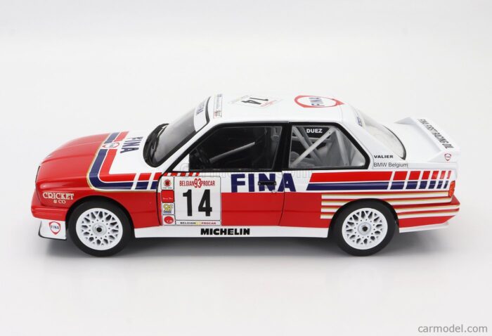 SOLIDO 1/18 SOLIDO - BMW - 3-SERIES (E30) N 14 BELGIUM PROCAR 1993 MARC DUEZ 1801523 - Image 2