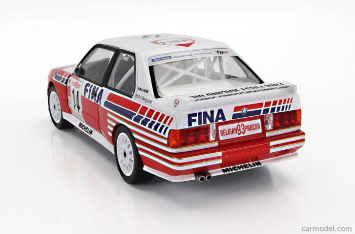 SOLIDO 1/18 SOLIDO - BMW - 3-SERIES (E30) N 14 BELGIUM PROCAR 1993 MARC DUEZ 1801523 - Image 3