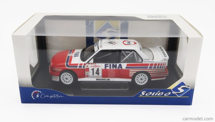 SOLIDO 1/18 SOLIDO - BMW - 3-SERIES (E30) N 14 BELGIUM PROCAR 1993 MARC DUEZ 1801523 - Image 6