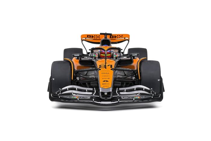SOLIDO 1/18 - McLAREN - F1 MCL60 TEAM McLAREN N 81 4th BRITISH GP 2023 OSCAR PIASTRI - 1811202 - Image 2