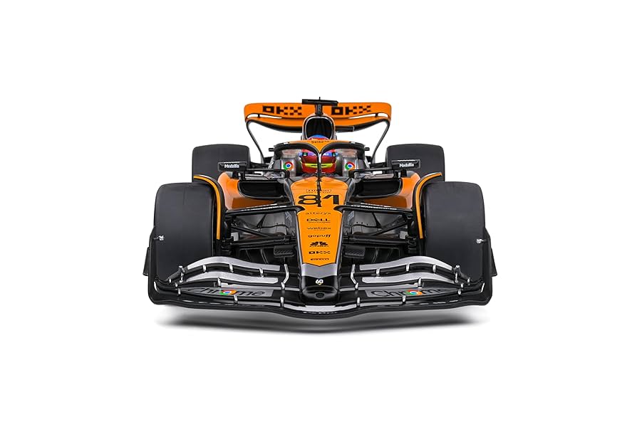 SOLIDO 1/18 - McLAREN - F1 MCL60 TEAM McLAREN N 81 4th BRITISH GP 2023 OSCAR PIASTRI - 1811202 - Image 2