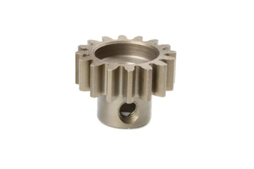 Team Corally M1.0 Pinion Short Hardened Steel - 16 Teeth - Shaft Dia. 5mm