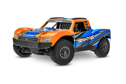 TRAXXAS Mini Slash 4x4 RTR TQ BL-2s Orange - USB-C Charger / 2s LiPo