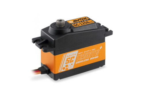 SAVOX SC-1256TG Plus Servo 20Kg 0,15s Alu Coreless Titanium Gear