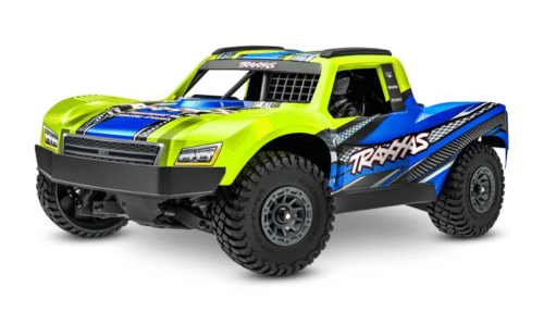 TRAXXAS Mini Slash 4x4 RTR TQ BL-2s Yellow - USB-C Charger / 2s LiPo