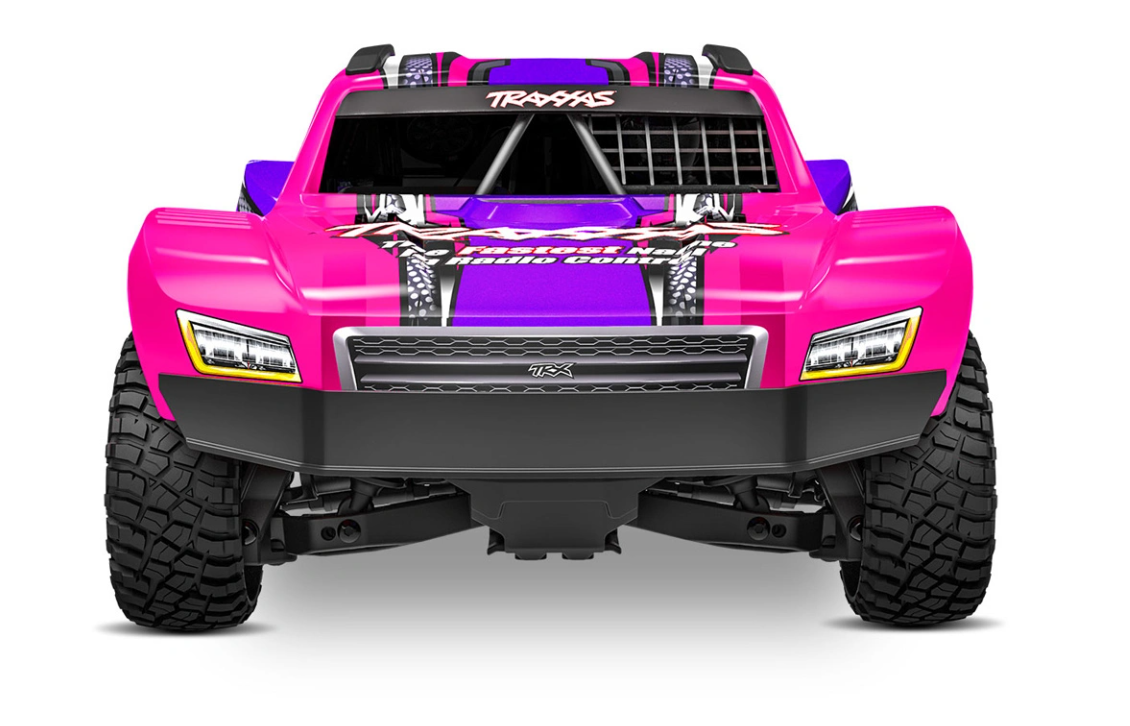TRAXXAS Mini Slash 4x4 RTR TQ BL-2s Pink - USB-C Charger / 2s LiPo - Image 3