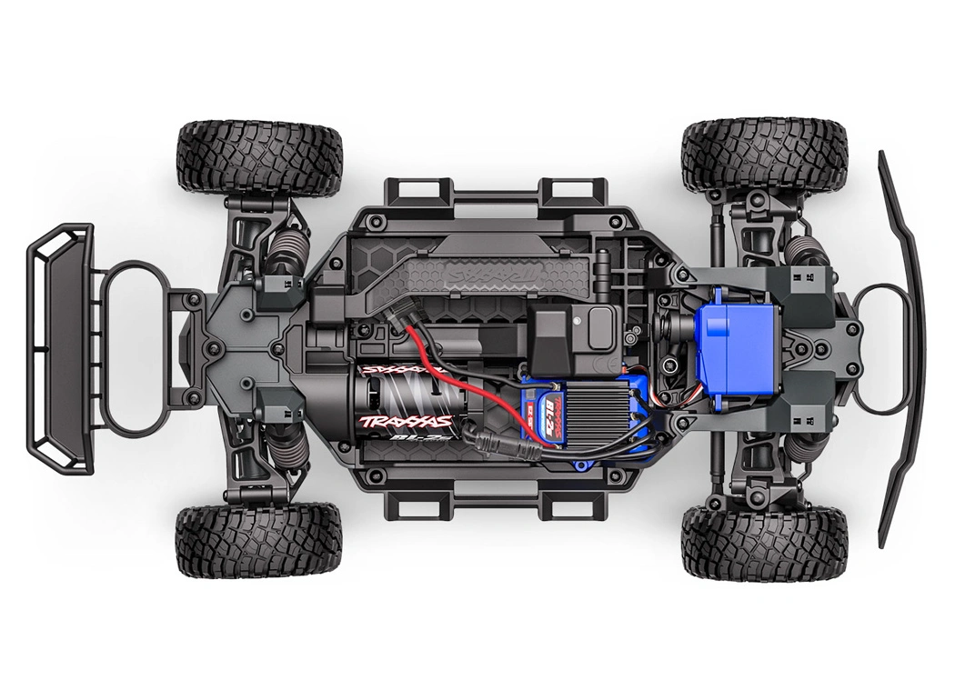 TRAXXAS Mini Slash 4x4 RTR TQ BL-2s Pink - USB-C Charger / 2s LiPo - Image 10
