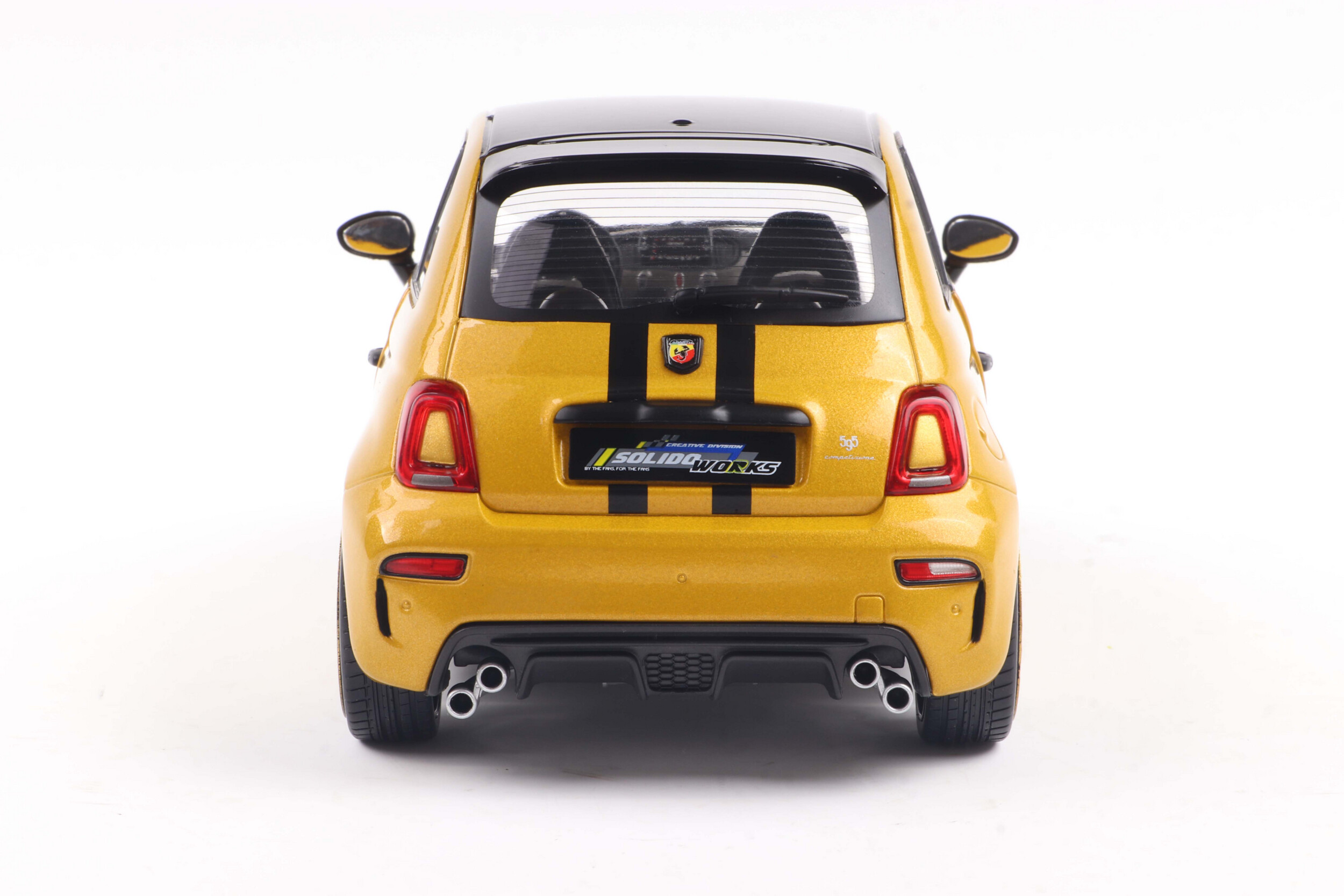 SOLIDO 1/18 - FIAT - NUOVA 500 ABARTH 595 2023 - 1811306 - Image 3