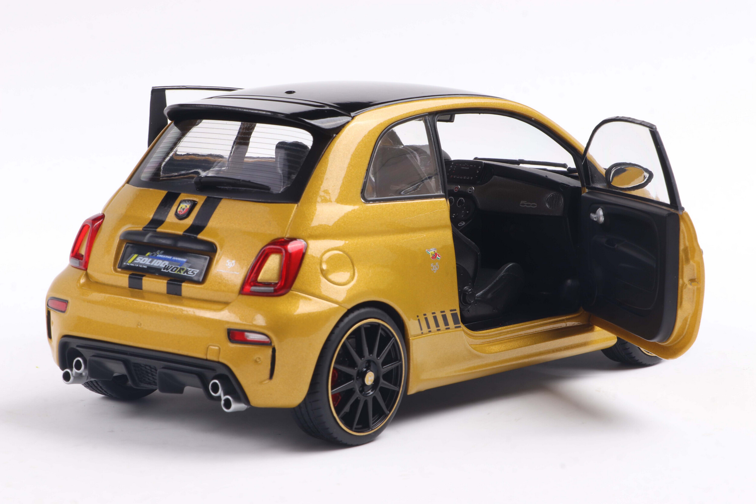 SOLIDO 1/18 - FIAT - NUOVA 500 ABARTH 595 2023 - 1811306 - Image 6