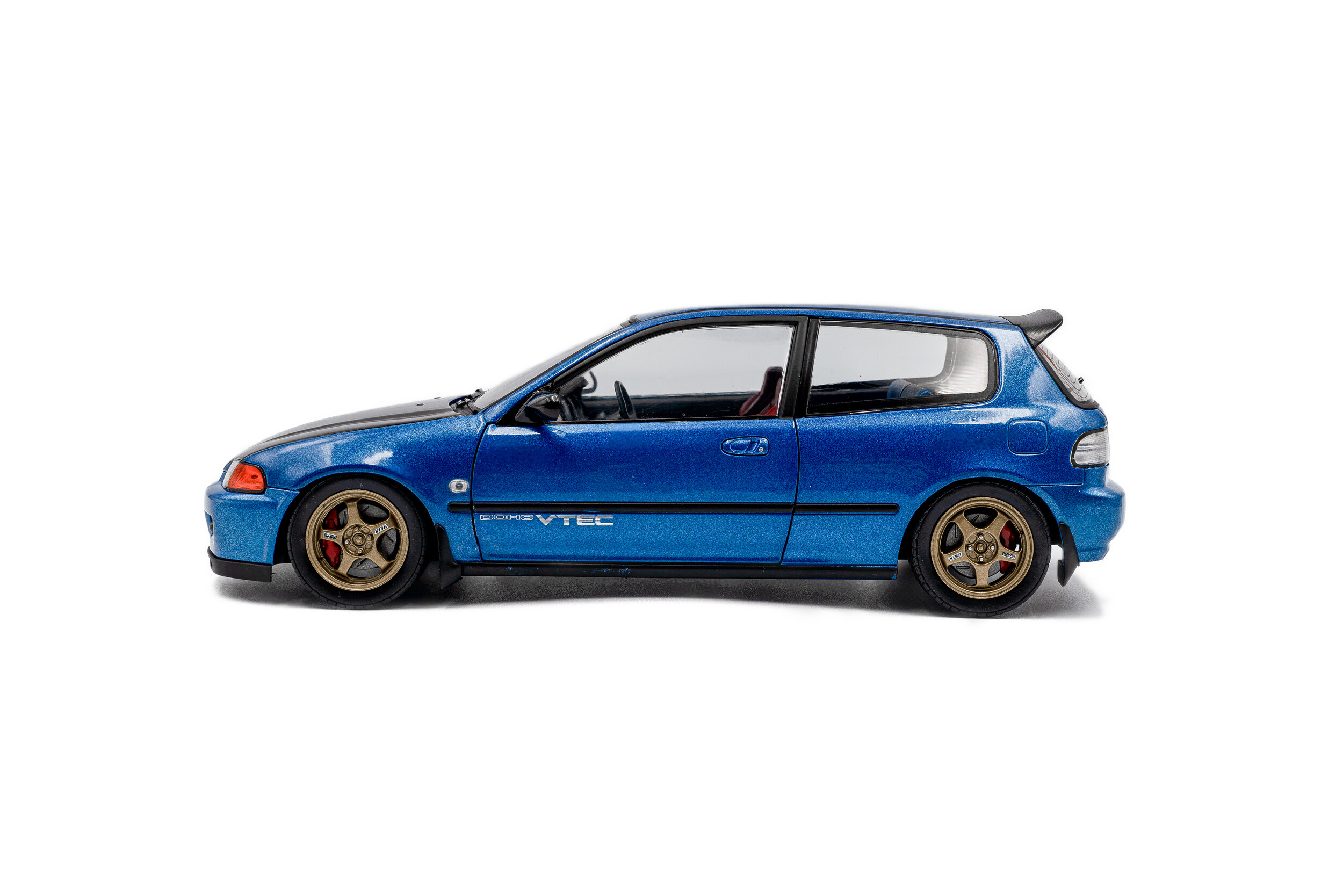 SOLIDO Honda Civic (EG6) SOLIDO WORKS – COBALT BLUE PEARL – 1991 1810406 - Image 2