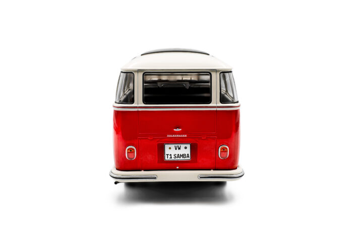 SOLIDO Volkswagen T1 Samba – RED / WHITE – 1962 - 1813402 - Image 3