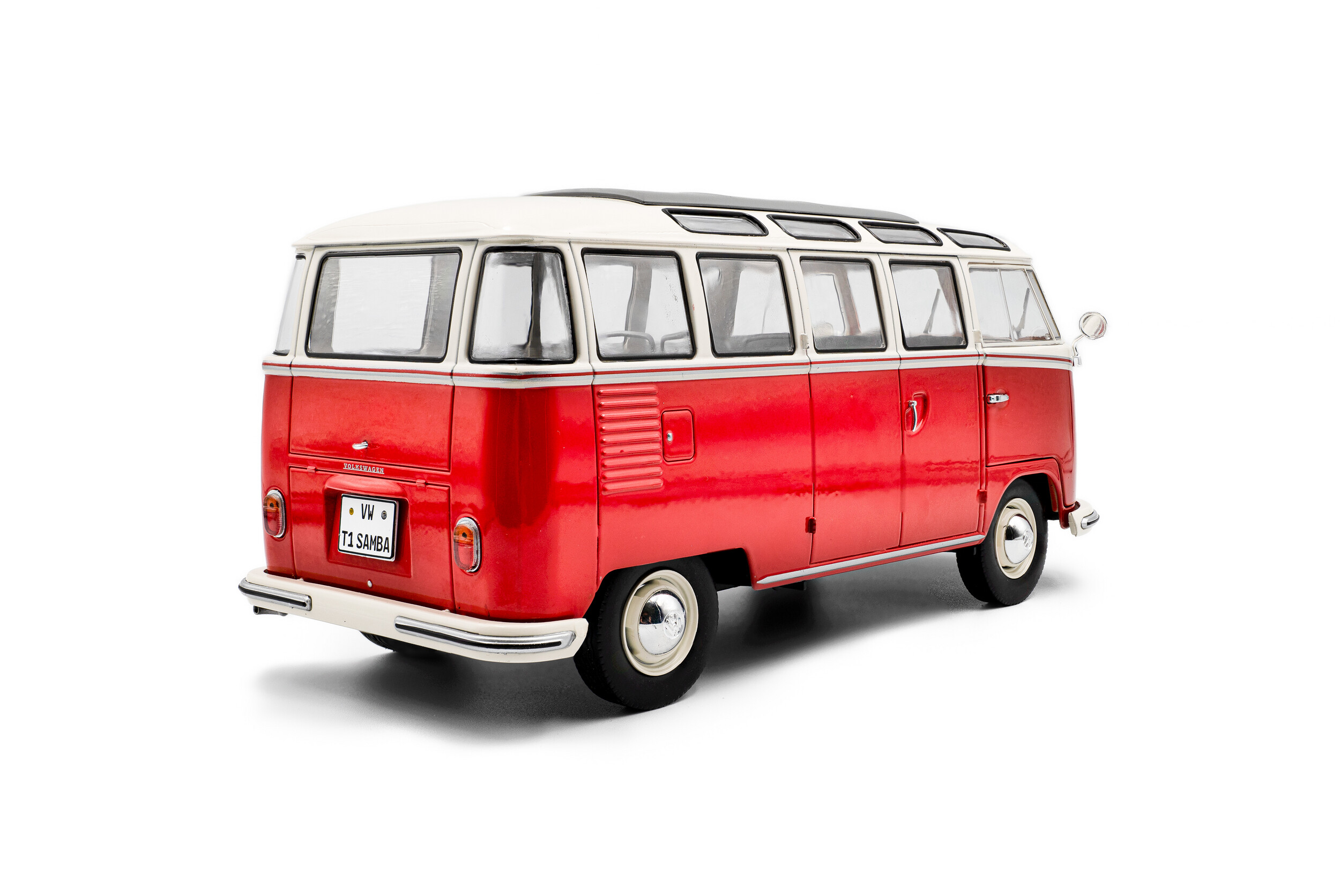 SOLIDO Volkswagen T1 Samba – RED / WHITE – 1962 - 1813402 - Image 4