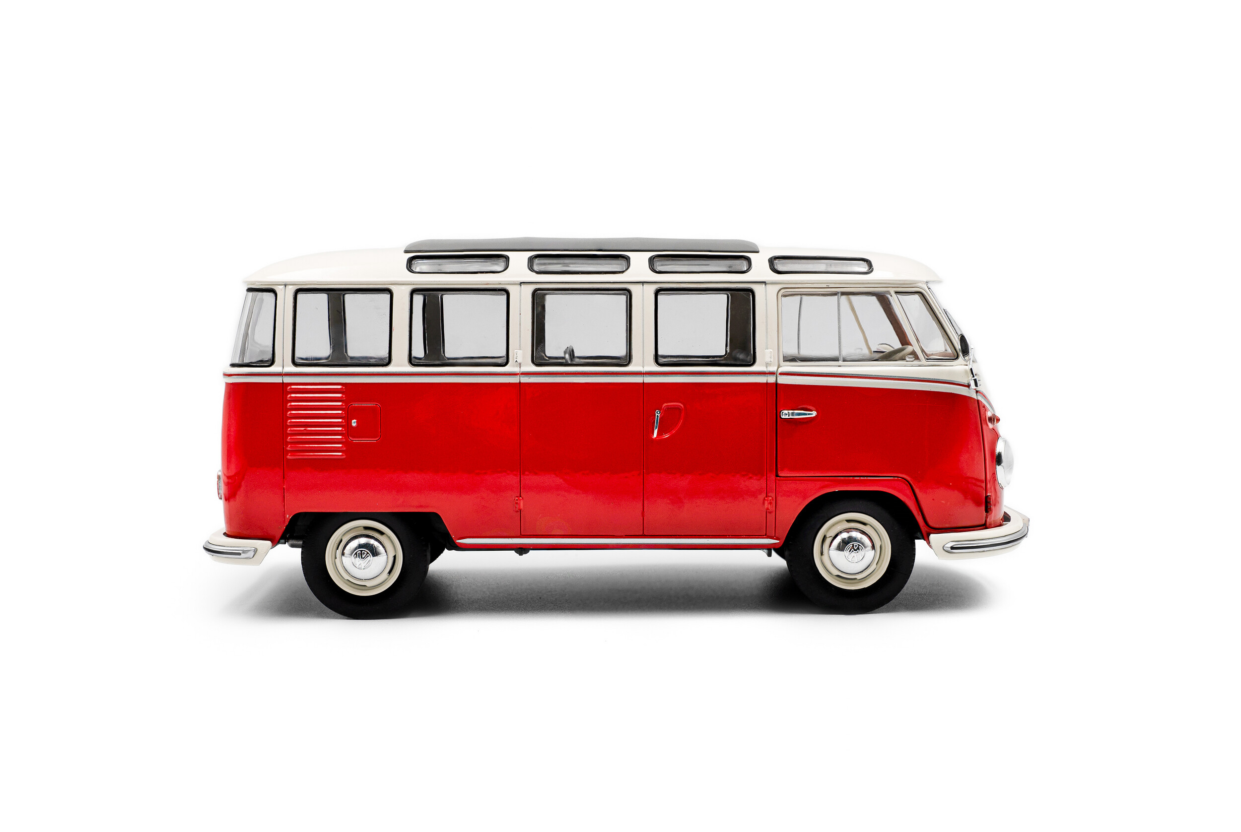 SOLIDO Volkswagen T1 Samba – RED / WHITE – 1962 - 1813402 - Image 5