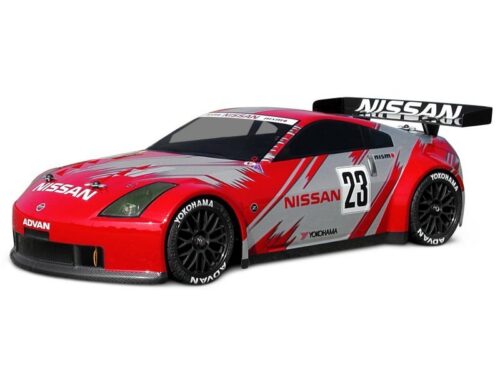 HPI Clear body Nissan 350z Nismo GT (200mm) BODYKIT ΚΑΠΑΚΙ LEXAN ΓΙΑ ΤΗΛΕΚΑΤΕΥΘΥΝΟΜΕΝΟ ΑΥΤΟΚΙΝΗΤΟ 1:10