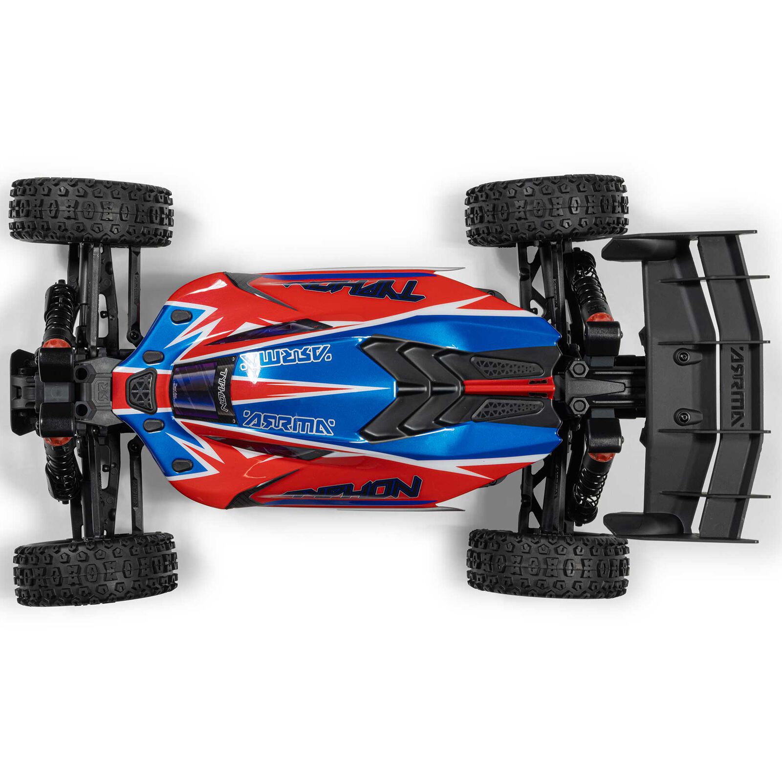 ARRMA 1/8 TYPHON 223S DSC 4X4 RTR Brushless Buggy, Red (without Battery - Charger) - Image 3