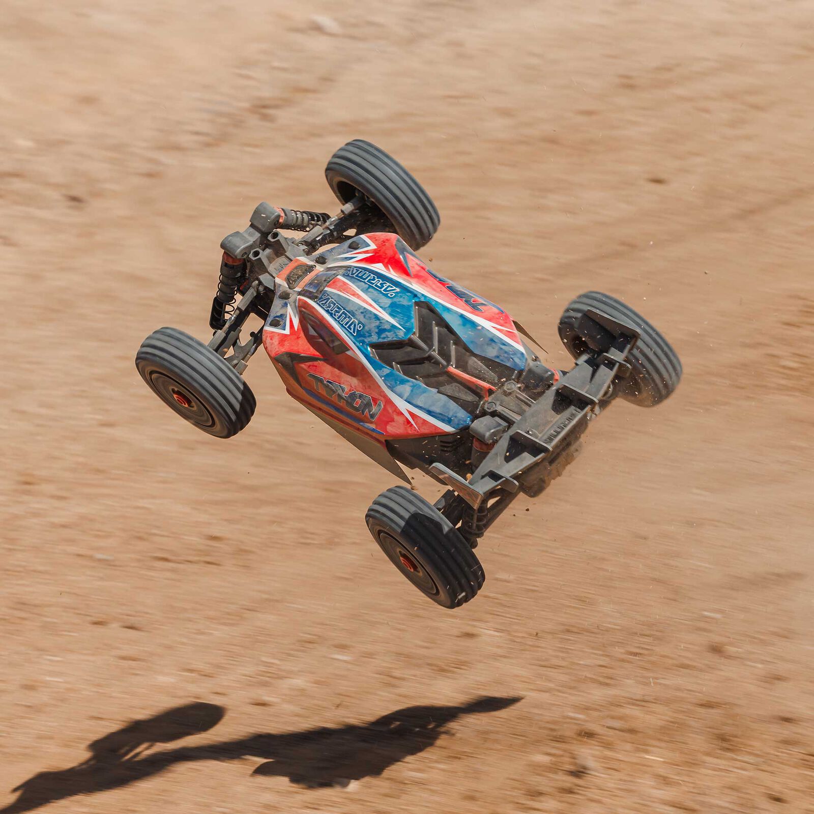 ARRMA 1/8 TYPHON 223S DSC 4X4 RTR Brushless Buggy, Red (without Battery - Charger) - Image 11