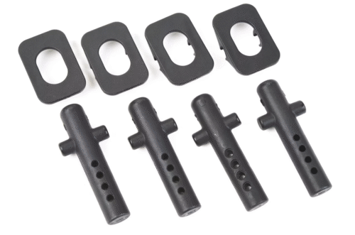 Team Corally - Body Post - Body Holder - 4 Pcs C-00180-1244