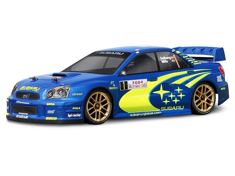 HPI Clear body Subaru Impreza WRC 2004 (200mm) ΑΒΑΦΟ BODYKIT ΚΑΠΑΚΙ LEXAN ΓΙΑ ΤΗΛΕΚΑΤΕΥΘΥΝΟΜΕΝΟ ΑΥΤΟΚΙΝΗΤΟ 1:10