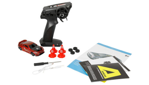 AMEWI Drift Sport GTR with Gyro 4WD 1/43 RTR red - 21138