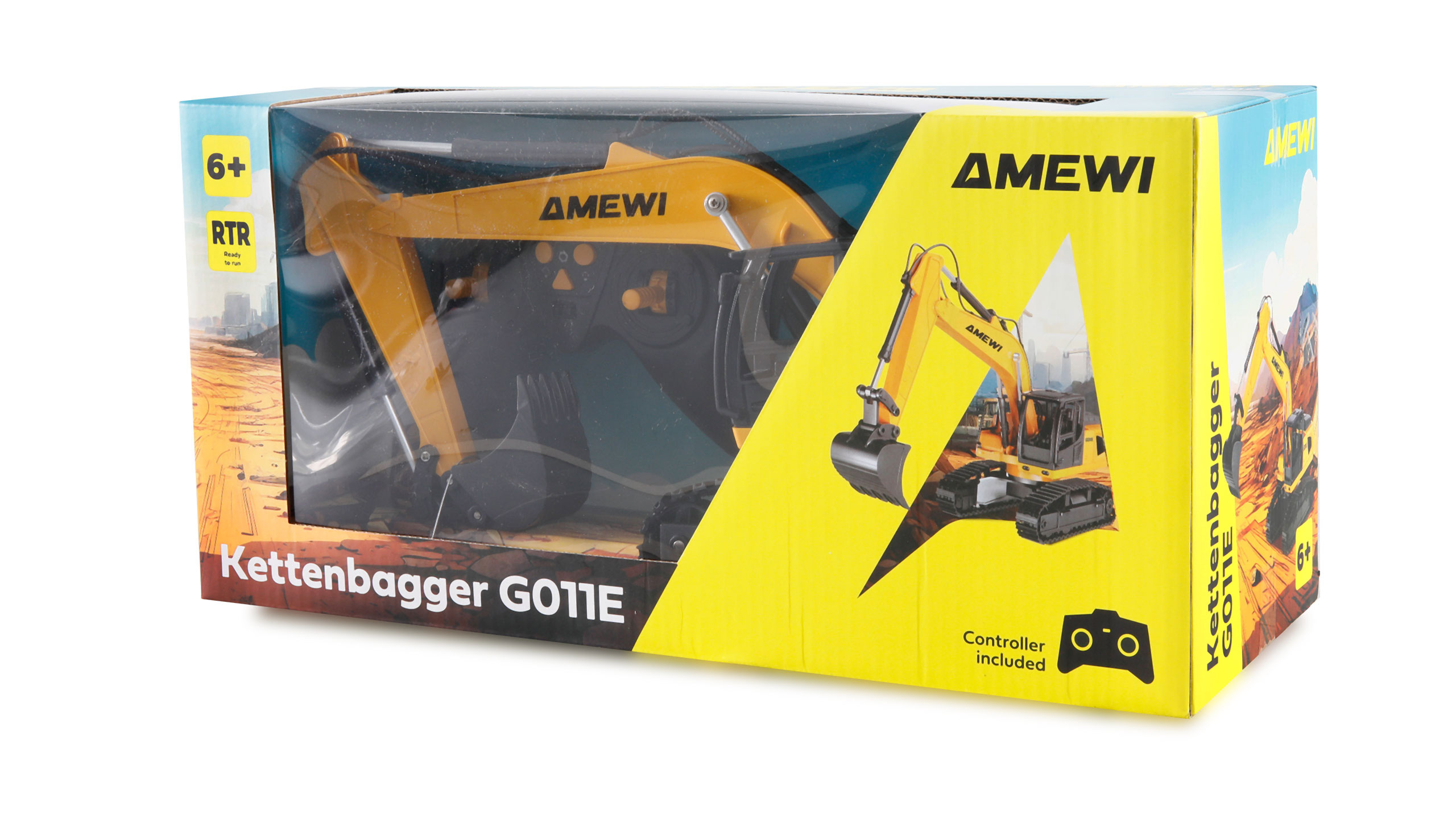 AMEWI G011E Excavator 9-Channel 1/24 RTR 22708 - Image 3