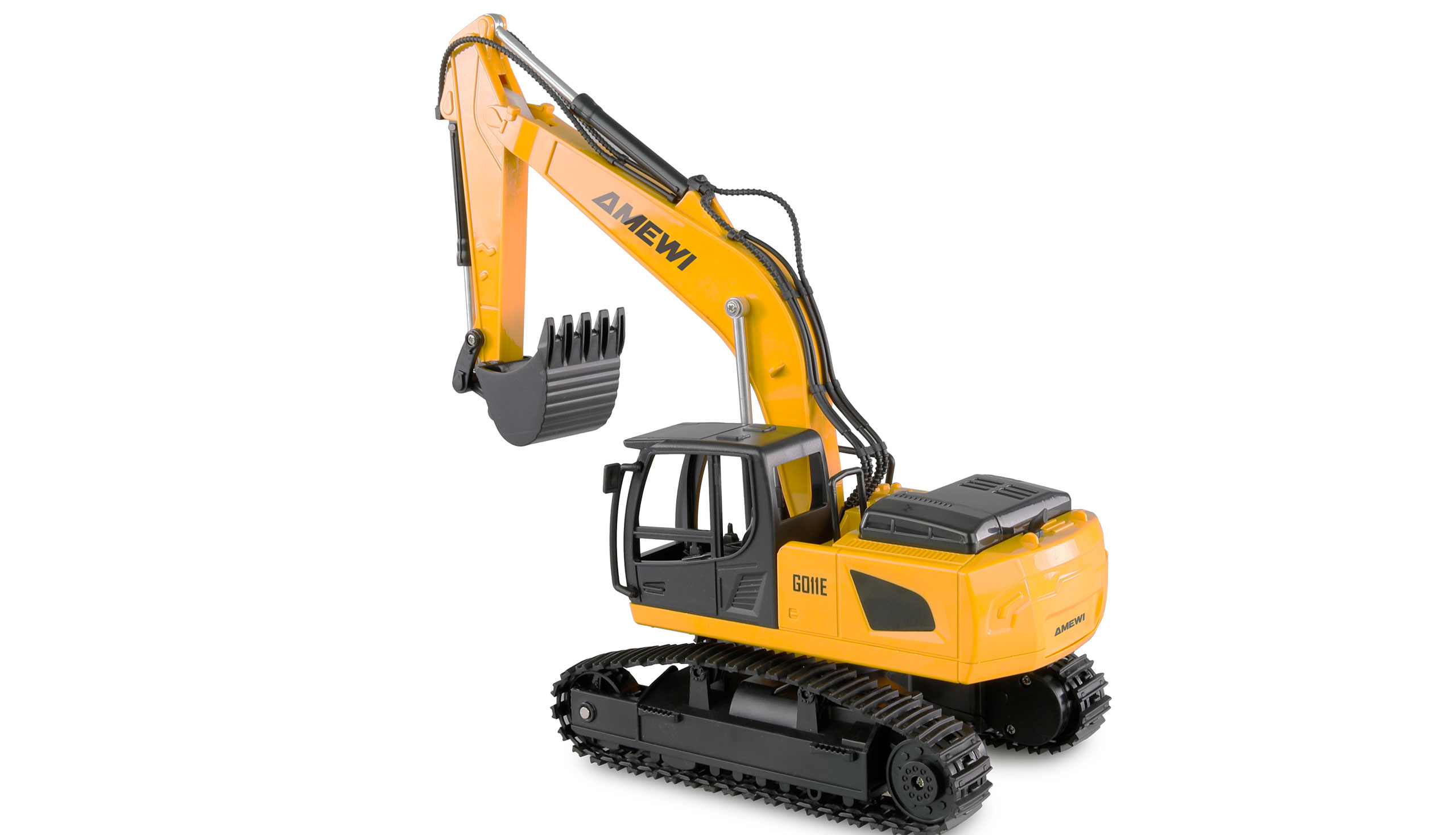 AMEWI 2-in-1 Set Tipper & Excavator 9-Channel 1/24 RTR 22710 - Image 4