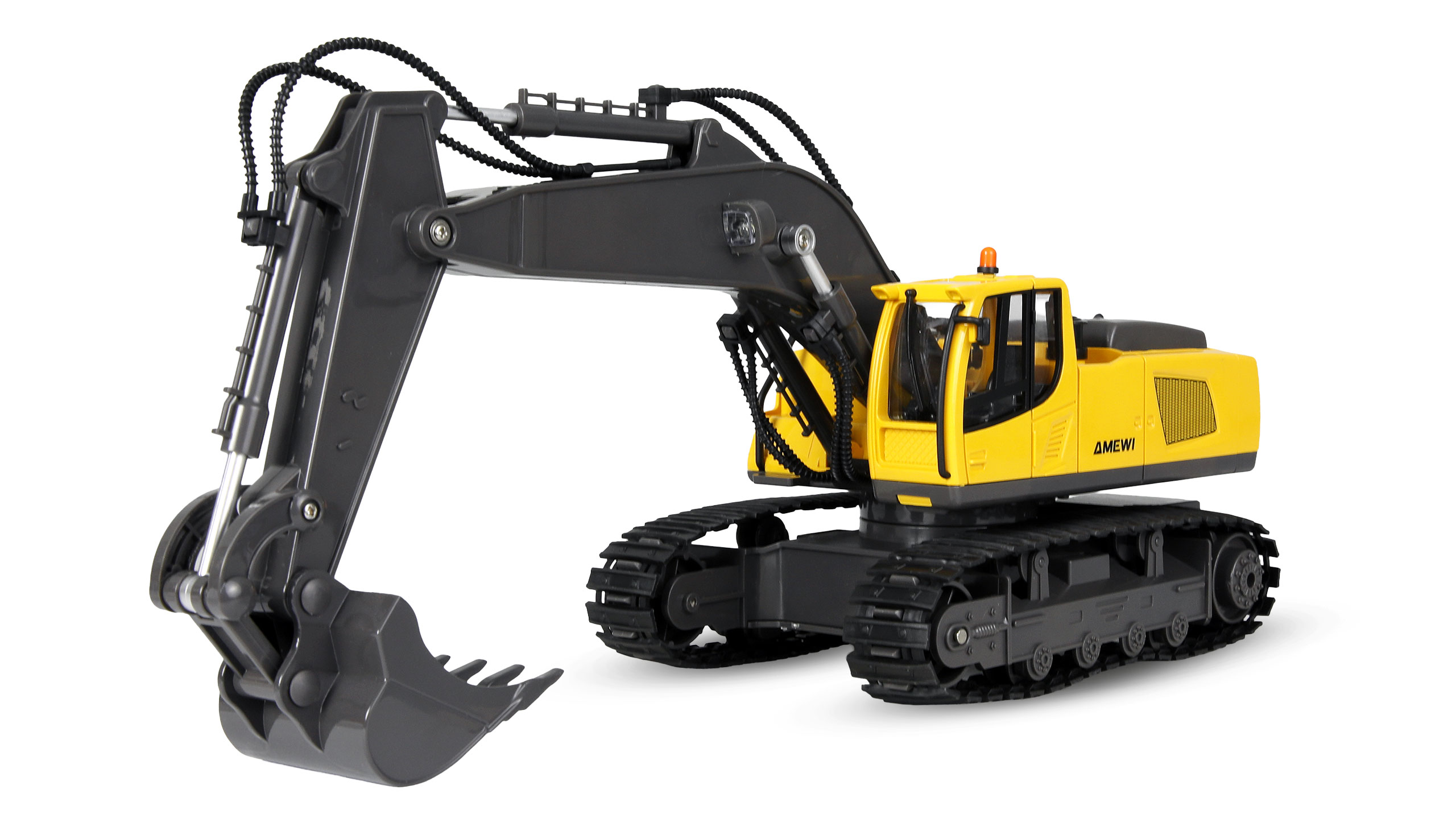 AMEWI Excavator with Metal Bucket 16-Channel 1/18 RTR - 22712