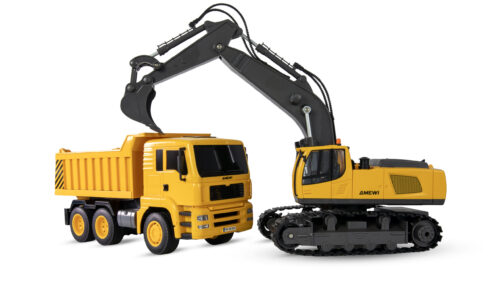 AMEWI 2-in-1 Set Excavator & Dump Truck 1/18 RTR - 22713