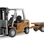 AMEWI Mini Metal Forklift with Trailer proportional 8-channel 1/64 RTR - 22745
