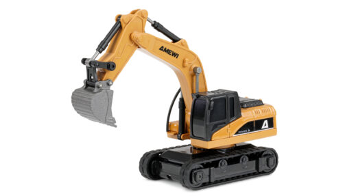 AMEWI Mini Metal Excavator 8 channels 1/64 RTR - 22747