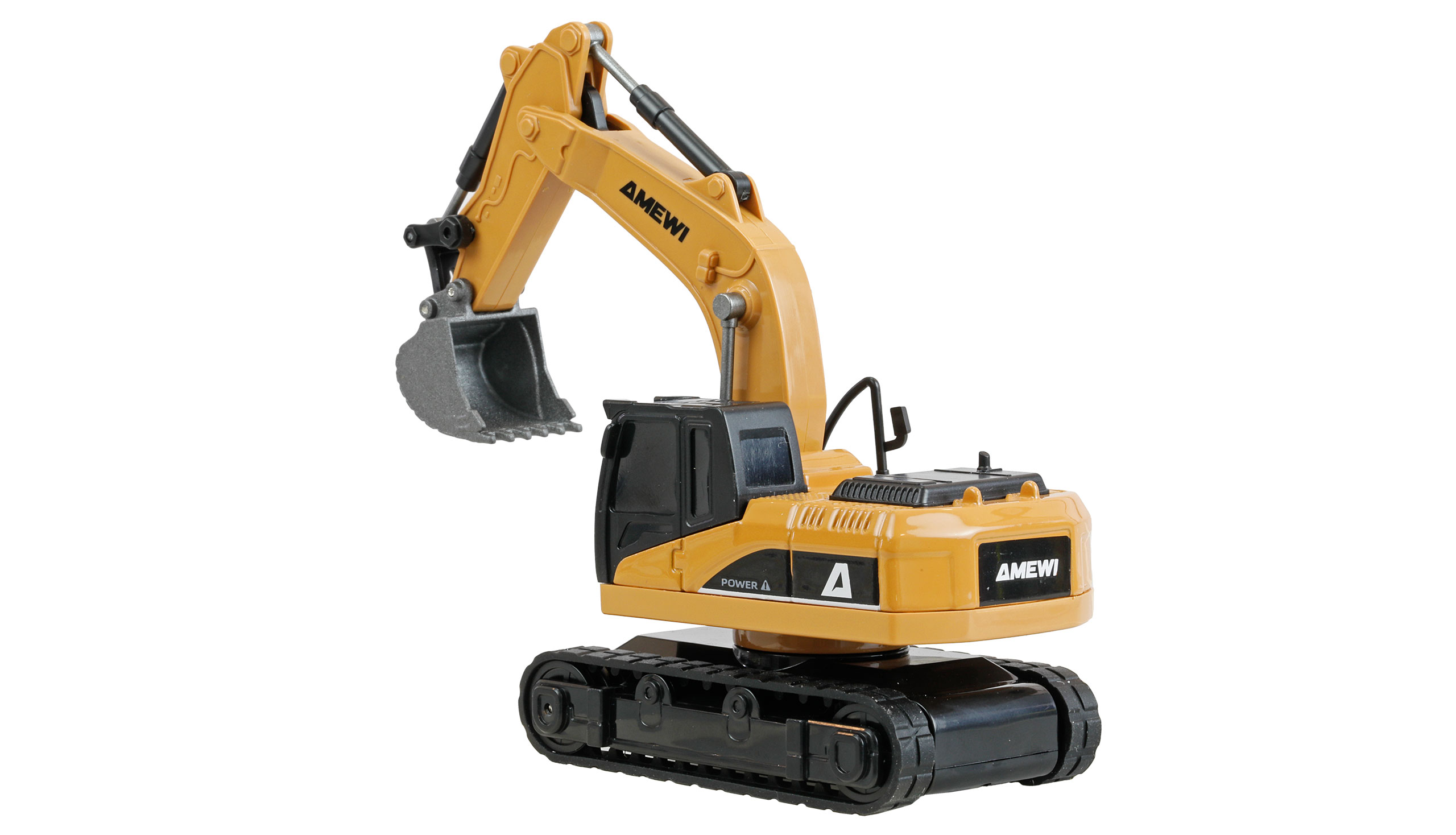 AMEWI Mini Metal Excavator 8 channels 1/64 RTR - 22747 - Image 6