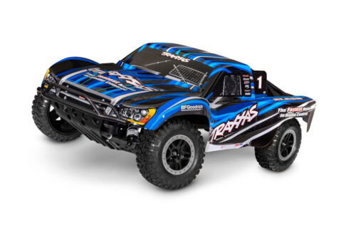 TRAXXAS Slash 2WD 1/10 RTR TQ Blue EHD Clipless USB - With Battery/Charger