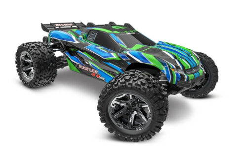 TRAXXAS Rustler 4x4 VXL 1/10 RTR TQi TSM EHD Green
