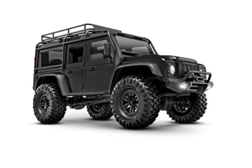 TRAXXAS TRX-4M 1/18 Land Rover Defender Crawler Black RTR - 2S LiPo/USB Charger