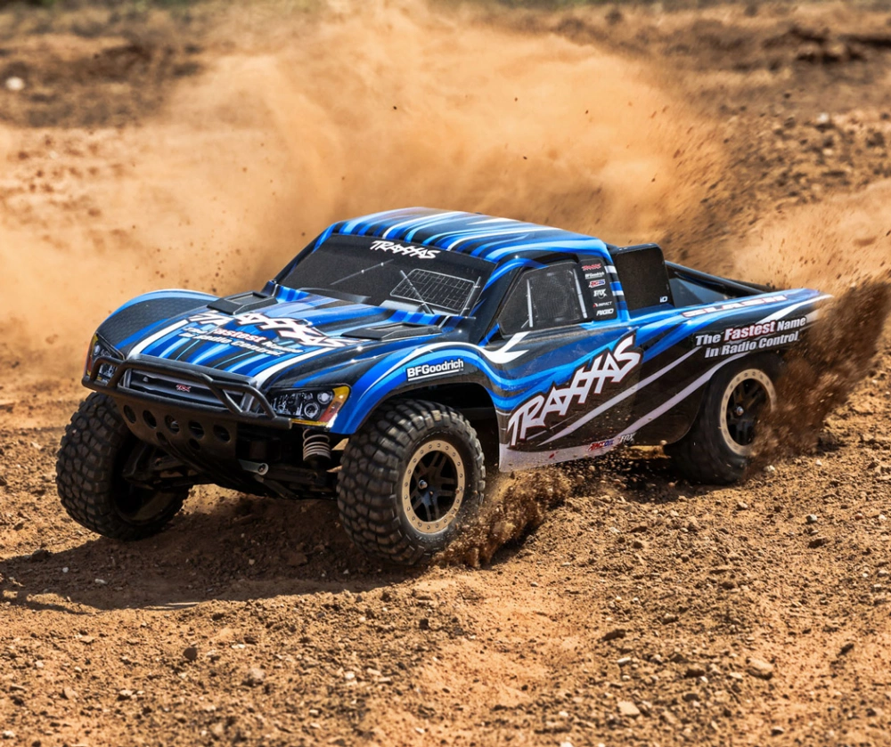 TRAXXAS Slash 2WD 1/10 RTR TQ Blue EHD Clipless USB - With Battery/Charger - Image 5