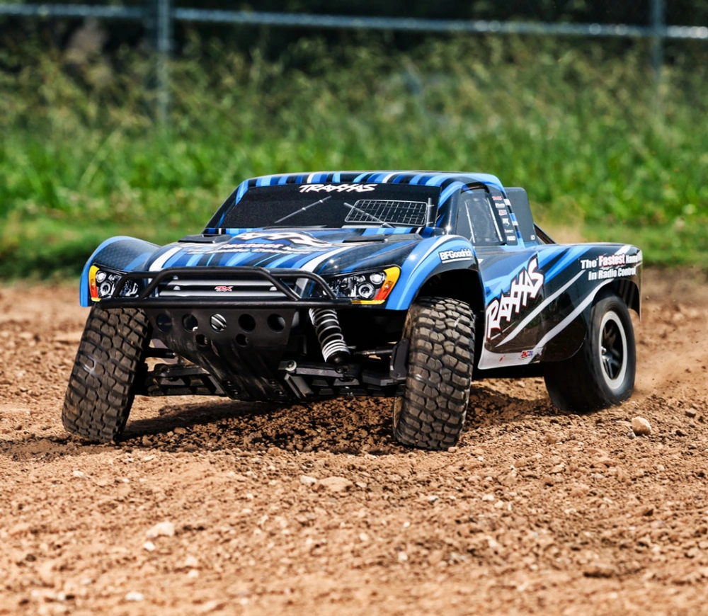 TRAXXAS Slash 2WD 1/10 RTR TQ Blue EHD Clipless USB - With Battery/Charger - Image 2