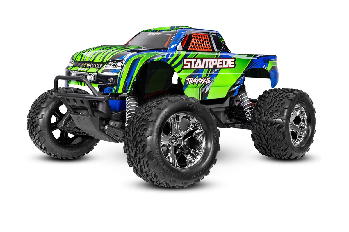 TRAXXAS Stampede 2WD 1/10 RTR TQ EHD Green USB-C - With Battery/Charger