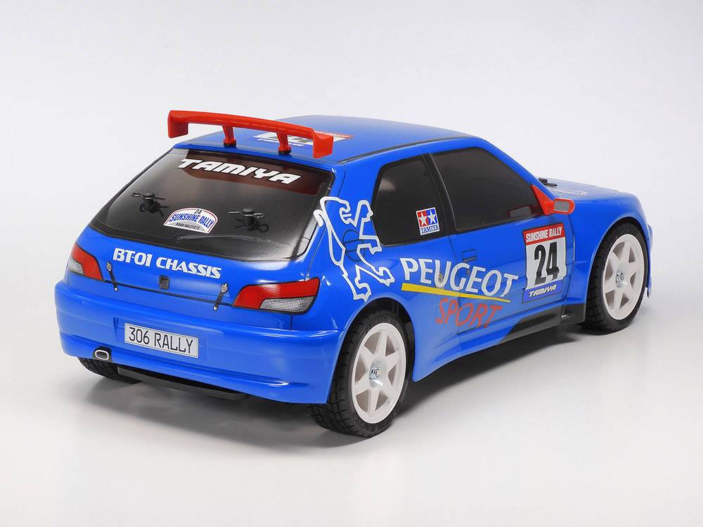 TAMIYA 1:10 RC Peugeot 306 Maxi BT-01 - KIT - Συναρμολογούμενο ΧΩΡΙΣ ΤΗΛΕΚΑΤΕΥΘΥΝΣΗ – ΜΠΑΤΑΡΙΑ – ΦΟΡΤΙΣΤΗ – SERVO - Image 3