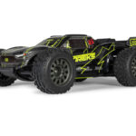 ARRMA 1/10 VORTEKS 223S DSC 2WD RTR Brushless Stadium Truck, Yellow (without battery - charger)