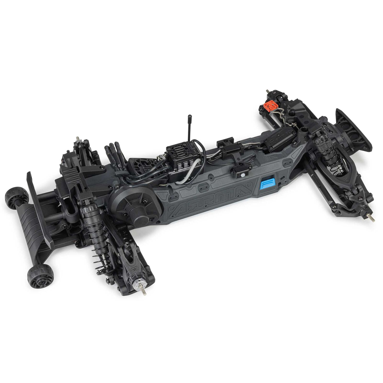 ARRMA 1/10 VORTEKS 223S DSC 2WD RTR Brushless Stadium Truck, Blue (without battery - charger) - Image 14