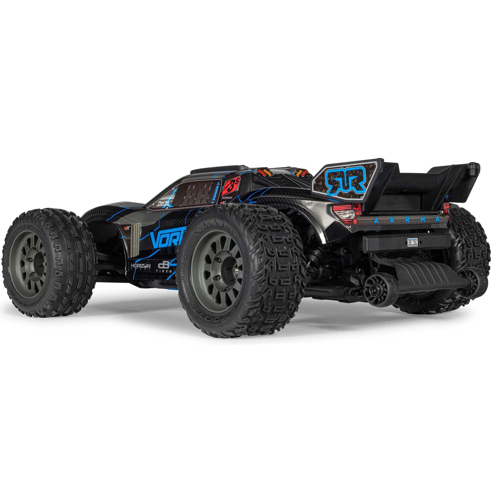 ARRMA 1/10 VORTEKS 223S DSC 2WD RTR Brushless Stadium Truck, Blue (without battery - charger) - Image 11