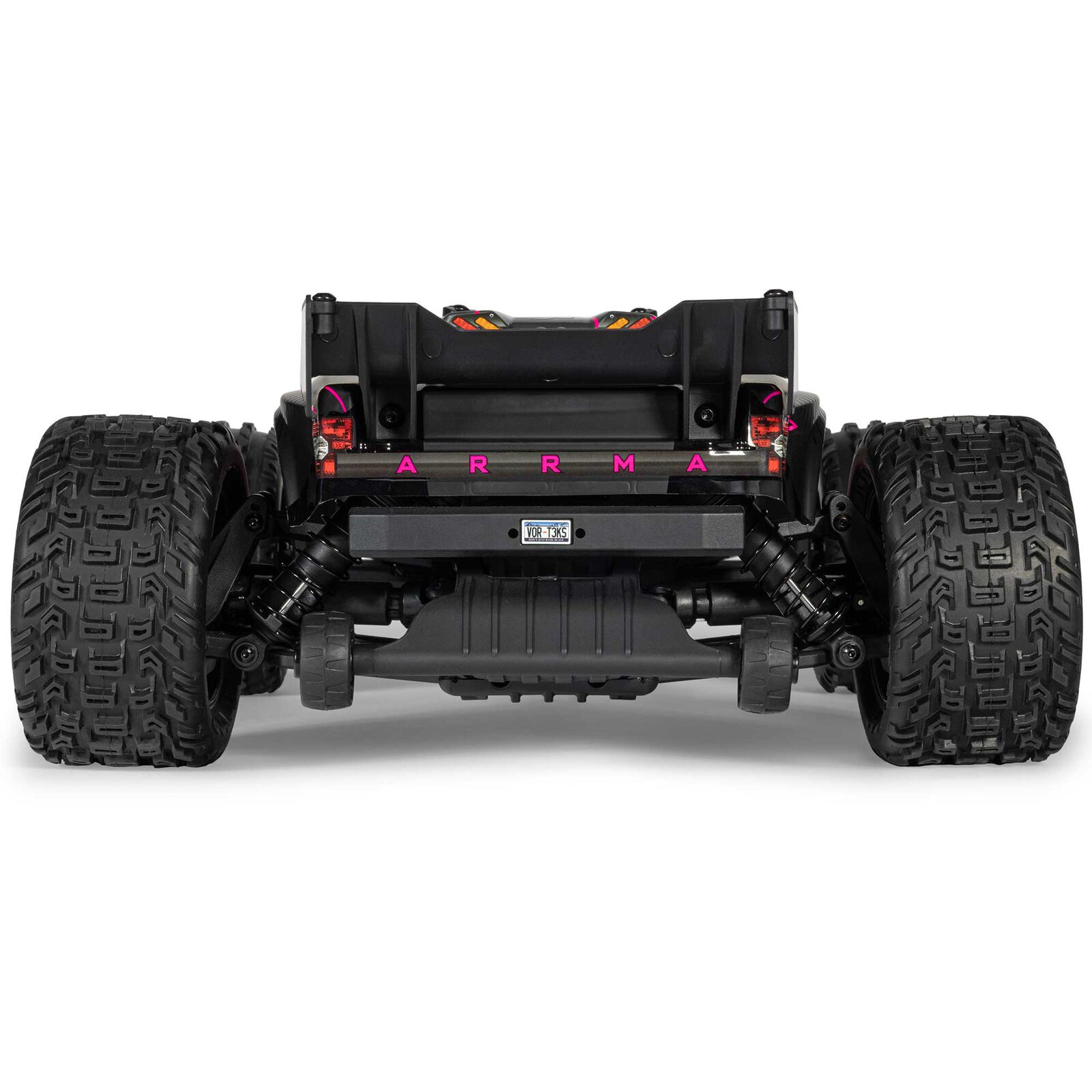 ARRMA 1/10 VORTEKS 223S DSC 2WD RTR Brushless Stadium Truck, Pink (without battery - charger) - Image 8