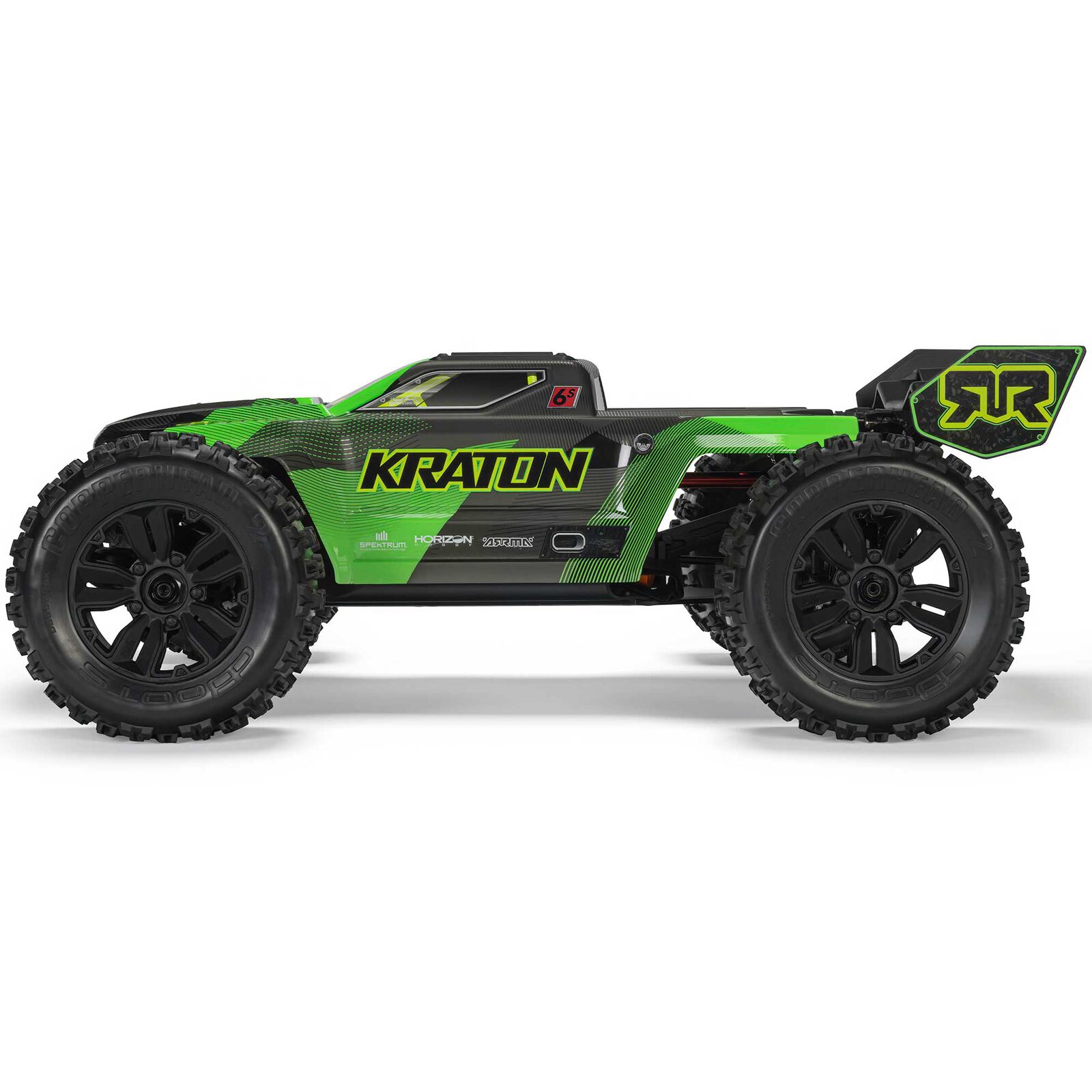 ARRMA 1/8 KRATON 4X4 6S BLX BRUSHLESS V6 SPEED TRUCK RTR (Green/Black) (without Battery - Charger) - Image 4